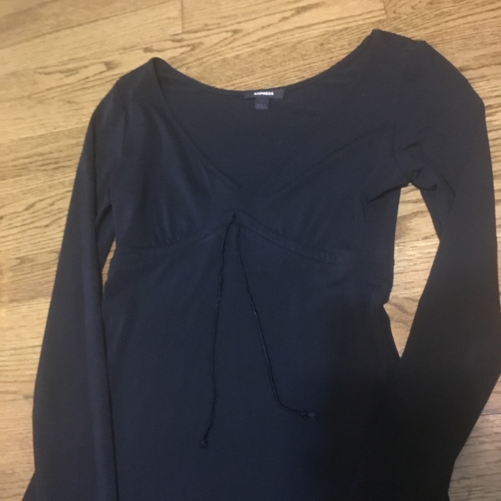 Express long sleeve black dress - Picture 3 of 7